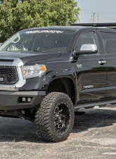 Rough Country Heavy-Duty Front LED Bumper for Toyota Tundra 2014-2020, Steel Construction                                     - 10777 - Image 4