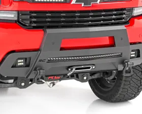Rough Country Hidden Winch Bumper Chevy Silverado 1500 2WD 4WD 2019-2022