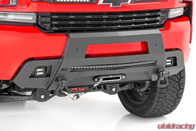 Rough Country Hidden Winch Bumper Chevy Silverado 1500 2WD 4WD 2019-2022 - 10805