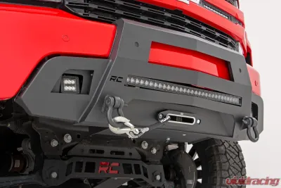 Rough Country Hidden Winch Bumper Chevy Silverado 1500 2WD 4WD 2019-2022 - 10805