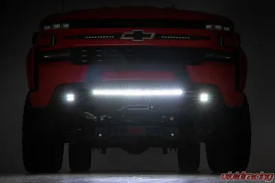 Rough Country Hidden Winch Bumper Chevy Silverado 1500 2WD 4WD 2019-2022 - 10805