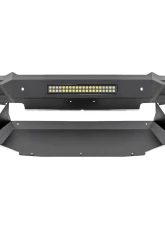 Rough Country Front Bumper w/Skid Plate & Tow Hooks                                     - 10808ATH - Image 6