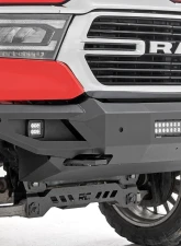 Rough Country Front Bumper w/Skid Plate & Tow Hooks                                     - 10808ATH - Image 2