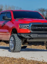 Rough Country Front Bumper w/Skid Plate & Tow Hooks                                     - 10808ATH - Image 6