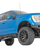 Rough Country High Clearance Front Bumper LED Lights & Skid Plate                                     - 10809A - Image 4