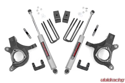 Rough Country 5" Lift Kit w/Premium N3 Chevy Silverado 1500 GMC Sierra 1500 2WD 2007-2013 - 10830