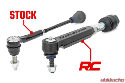 Rough Country HD Forged Tie Rod End Chevy Silverado 2500 3500 HD GMC Sierra 2500 3500 HD 2WD | 4WD 2011-2019 - 11016