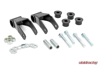 Rough Country Boomerang Lift Shackles Jeep Cherokee XJ 2WD 4WD 1984-2001 - 1104