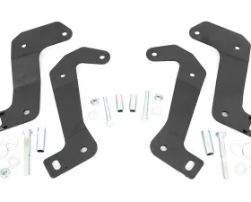 Rough Country Front Control Arm Relocation Brackets 18-20 Wrangler JL | JT Gladiator Jeep