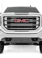 Rough Country 7" Stamped Steel LCA Lift Kit Forged UCA Bracket Vertex Coilover w/Vertex Rear Shocks Chevrolet Silverado 1500 GMC Sierra 1500 2016-2018                                     - 11650 - Image 3