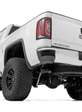 Rough Country 7" Stamped Steel LCA Lift Kit Forged UCA Bracket Vertex Coilover w/Vertex Rear Shocks Chevrolet Silverado 1500 GMC Sierra 1500 2016-2018                                     - 11650 - Image 4