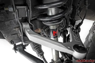 Rough Country 7" Stamped Steel LCA Lift Kit Forged UCA Bracket Vertex Coilover w/Vertex Rear Shocks Chevrolet Silverado 1500 GMC Sierra 1500 2016-2018 - 11650