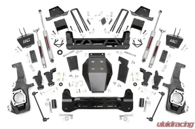 Rough Country 7" Lift Kit Torsion Drop Chevrolet Silverado 2500HD GMC Sierra 2500HD 2020-2024 - 11730