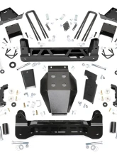Rough Country 7" Lift Kit Torsion Drop GMC Chevrolet Silverado 2500 HD 2020-2024                                     - 11740 - Image 6