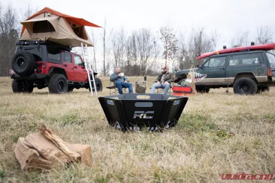 Rough Country Overland Collapsible Fire Pit w/ Carry Bag - 117513A