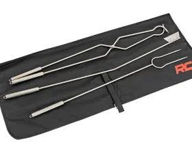 Rough Country Stainless Steel Fire Pit Accessory Kit