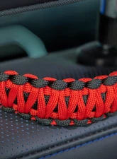 Rough Country Headrest Grab Handles - Universal Fit for Trucks, Jeeps, SUVs, Two-Color Design                                     - 117615 - Image 4