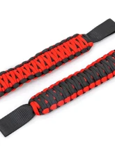 Rough Country Headrest Grab Handles - Universal Fit for Trucks, Jeeps, SUVs, Two-Color Design                                     - 117615 - Image 5