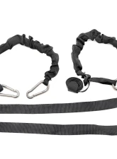 Rough Country Elastic Straps Carabiner Ends 1 inch X 6' Pair                                     - 117701A - Image 2