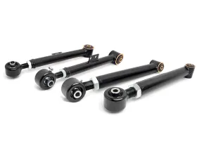 Rough Country Rear Upper and Lower X-Flex Adjustable Control Arms for 0-6.5