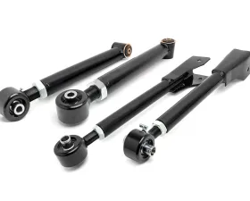Rough Country Front Upper and Lower X-Flex Adjustable Control Arms for 0-6.5