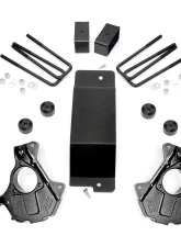 Rough Country 3.5" Lift Kit Cast Steel LCA w/M1 Monotube Struts Chevrolet Silverado 1500 GMC Sierra 1500 4WD 2007-2013                                     - 11940 - Image 2