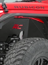 Rough Country Front Steel Inner Fenders | Fender Liners Jeep Wrangler 2007-2018                                     - 1195 - Image 6