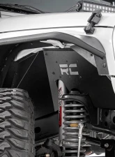 Rough Country Front Steel Inner Fenders | Fender Liners Jeep Wrangler 2007-2018                                     - 1195 - Image 3