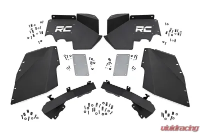 Rough Country Front Steel Inner Fenders | Fender Liners Jeep Wrangler 2007-2018 - 1195