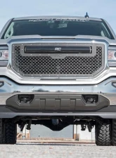 Rough Country 3.5" Lift Kit Stock Cast Aluminum or Stamped Steel Vertex Adjustable Coilovers w/V2 Monotube Chevy Silverado 1500 GMC Sierra 1500 2014-2018                                     - 12157 - Image 3