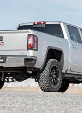 Rough Country 3.5" Lift Kit Stock Cast Aluminum or Stamped Steel Vertex Adjustable Coilovers w/V2 Monotube Chevy Silverado 1500 GMC Sierra 1500 2014-2018                                     - 12157 - Image 4