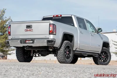Rough Country 3.5" Lift Kit Stock Cast Aluminum or Stamped Steel Vertex Adjustable Coilovers w/V2 Monotube Chevy Silverado 1500 GMC Sierra 1500 2014-2018 - 12157