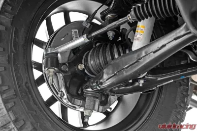 Rough Country 3.5" Lift Kit Stock Cast Aluminum or Stamped Steel Vertex Adjustable Coilovers w/V2 Monotube Chevy Silverado 1500 GMC Sierra 1500 2014-2018 - 12157