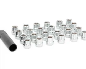 Rough Country Lug Nut Set 1/2x20 Chrome Open End for Dodge, Ford, Jeep, Plymouth