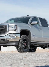 Rough Country 3.5" Lift Kit Lifted Struts Stock Cast Steel w/N3 Shocks Chevy Silverado 1500 GMC Sierra 1500 2014-2018                                     - 12432 - Image 3