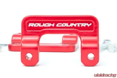 Rough Country 2" GM Leveling Lift Kit, Red Billet Aluminum 07-20 1500 PU | SUV - 1313