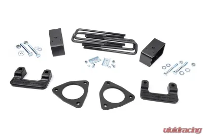 Rough Country 2.5" Denali Magneride Susp Leveling Lift Kt Fac Cast Aluminum Ctrl Arm Models GMC Sierra 2014-2018 - 1314