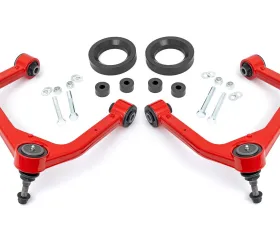 Rough Country 1.75 Inch Leveling Kit Forged Red UCA AT4