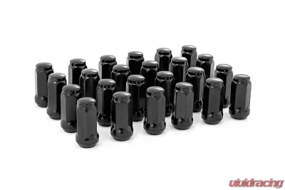 Rough Country M14 x 1.5 Lug Nut Set of 24 - 141524CBLK