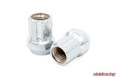Rough Country M14 x 1.5 Chrome Open End Lug Nut Set of 32 for Chevrolet, GMC, Ford, Ram, Jeep - 141532CHOE
