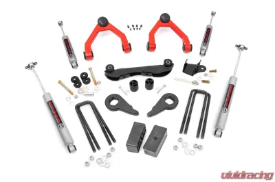 Rough Country 2-3 Inch Lift Kit Rear Blocks - 16530RED
