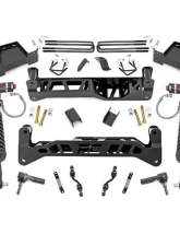 Rough Country 7" Suspension Lift Kit Vertex Adjustable Coilovers Stock Cast Aluminum or Stamped Steel w/Vertex Adjustable Shocks Chevy Silverado 1500 GMC Sierra 1500 2WD 2014-2018                                     - 18750 - Image 6