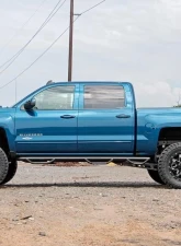Rough Country 7" Suspension Lift Kit Vertex Adjustable Coilovers Stock Cast Aluminum or Stamped Steel w/Vertex Adjustable Shocks Chevy Silverado 1500 GMC Sierra 1500 2WD 2014-2018                                     - 18750 - Image 3