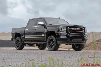Rough Country 3.5" Lift Kit Forged UCA w/M1 Monotube Struts and Shocks Chevrolet Silverado 1500 GMC Sierra 1500 4WD 2014-2016 - 19440
