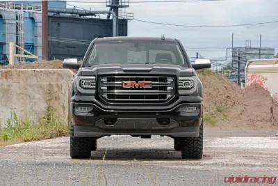 Rough Country 3.5" Lift Kit Forged UCA w/M1 Monotube Struts and Shocks Chevrolet Silverado 1500 GMC Sierra 1500 4WD 2014-2016 - 19440