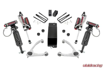Rough Country 3.5" Lift Kit Vertex Adjustable Coilovers w/Vertex Adjustable Shocks Chevy Silverado 1500 GMC Sierra 1500 2007-2016 - 19450