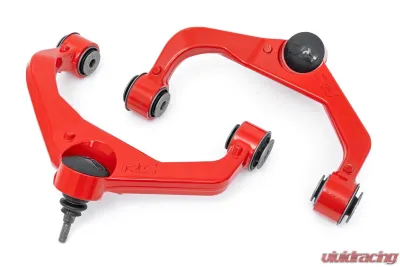 Rough Country Red Forged Upper Control Arms 3.5" Lift Chevy | GMC 2500HD | 3500HD 11-19 - 1959RED