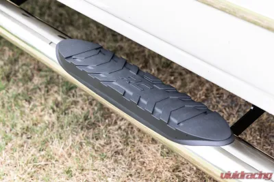 Rough Country GM Stainless Steel Oval Nerf Step Bars Chevrolet Silverado 1500 2500 3500 2007-2019 - 21001S