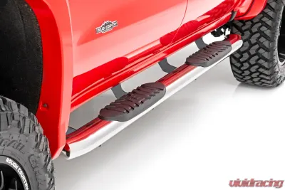 Rough Country GM Stainless Steel Oval Nerf Step Bars - 21002S