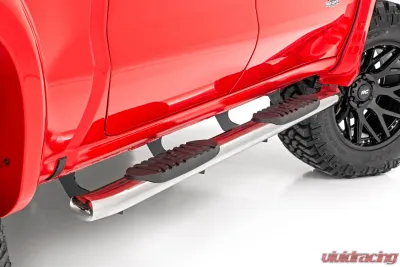 Rough Country GM Stainless Steel Oval Nerf Step Bars - 21002S